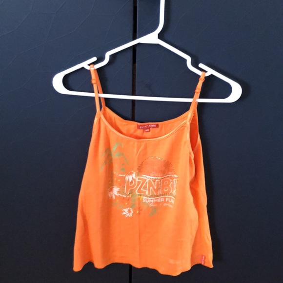 POINT ZERO orange tank top size medium - Picture 9 of 10